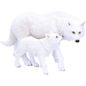 Nemesis Now Winter Wolf and Pup Ornament - Ornament Nemesis Now Winter Wolf and Pup Ornament - Ornament