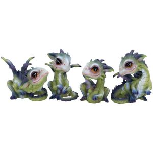 Nemesis Now Curious Hatchlings Small Set Of Four Dragon Infant Ornaments - Decor Nemesis Now Curious Hatchlings Small Set Of Four Dragon Infant Ornaments - Decor