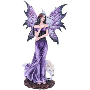 Nemesis Now Ametyst Companions Purple Wolf And Owl Fairy Figurine Nemesis Now Ametyst Companions Purple Wolf And Owl Fairy Figurine