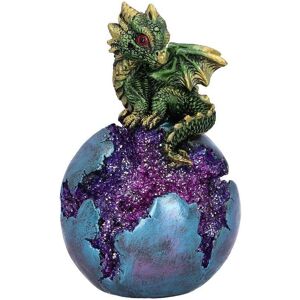 Nemesis Now Guardia Geode Drago Verde Sfera - Figurina Nemesis Now Guardia Geode Drago Verde Sfera - Figurina