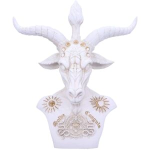 Nemesis Now Baphomet White Bust - Occult Symbol - 33cm Nemesis Now Baphomet White Bust - Occult Symbol - 33cm