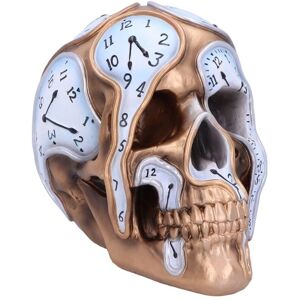 Nemesis Now Gold Skull Clock Sculpture - Gothic Gift Nemesis Now Gold Skull Clock Sculpture - Gothic Gift