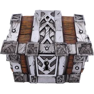 Nemesis Now B6623B24 - Silver World of Warcraft Treasure Chest Storage Box Nemesis Now B6623B24 - Silver World of Warcraft Treasure Chest Storage Box