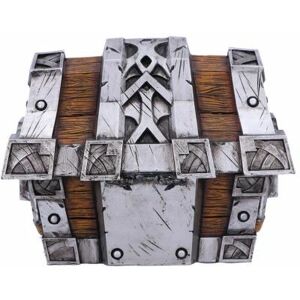 Nemesis Now B6623B24 - Silver World of Warcraft Treasure Chest Storage Box Nemesis Now B6623B24 - Silver World of Warcraft Treasure Chest Storage Box
