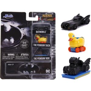 Jada Batman Nano Set - Hollywood Rides Movie Collectible Jada Batman Nano Set - Hollywood Rides Movie Collectible