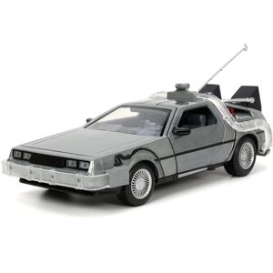 Jada Toys Silver DeLorean Time Machine - 1:24 Scale Jada Toys Silver DeLorean Time Machine - 1:24 Scale