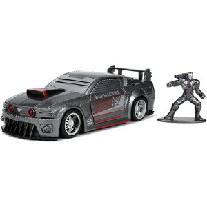 Jada Toys Ford Mustang 2006 with War Machine Figurine - Toy Car Jada Toys Ford Mustang 2006 with War Machine Figurine - Toy Car