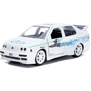 Jada Toys White Jetta 1995 - Model Car - 1:32 Scale Jada Toys White Jetta 1995 - Model Car - 1:32 Scale