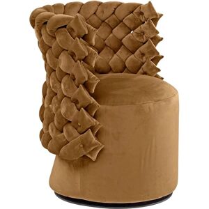 CALIA ITALIA GIUGGIOLA Beigefarbener Velours DUBAI - Sessel CALIA ITALIA GIUGGIOLA Beigefarbener Velours DUBAI - Sessel