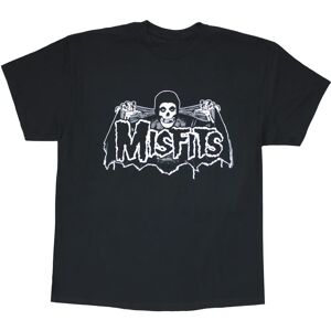Misfits Batfiend Old School Svart T-shirt - T-shirt Misfits Batfiend Old School Svart T-shirt - T-shirt