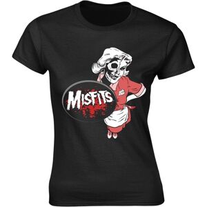 Misfits Modell Servitris T-shirt Svart Misfits Modell Servitris T-shirt Svart