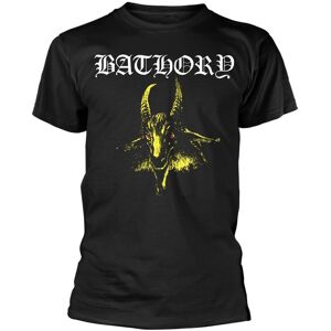 Bathory Goat Band Logo T-paita - Musta - XXL Bathory Goat Band Logo T-paita - Musta - XXL