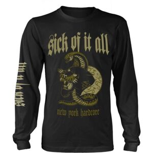 Sick Of It All Panther Black Long Sleeve T-Shirt Sick Of It All Panther Black Long Sleeve T-Shirt