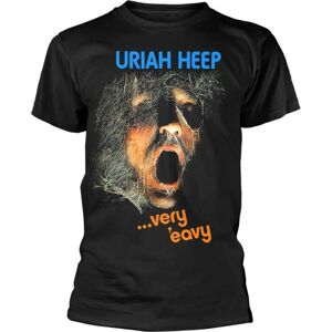 Uriah Heep Model PH11376 Tricou Negru Cu Mâneci Scurte - Tricou Uriah Heep Model PH11376 Tricou Negru Cu Mâneci Scurte - Tricou
