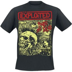 The Exploited - T-shirt Logo du Groupe Skull - Large - Publicité The Exploited - T-shirt Logo du Groupe Skull - Large - Publicité