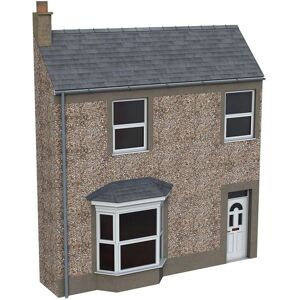 BACHMANN - Scenecraft Low Relief Pebble Dash Terrace House BACHMANN - Scenecraft Low Relief Pebble Dash Terrace House