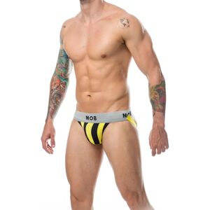 Mob Eroticwear Yellow Black XL - Eroticwear Mob Eroticwear Yellow Black XL - Eroticwear