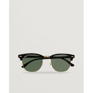 Ray-Ban Clubmaster Classic sunglasses - Black/Gold with Green lenses Ray-Ban Clubmaster Classic sunglasses - Black/Gold with Green lenses
