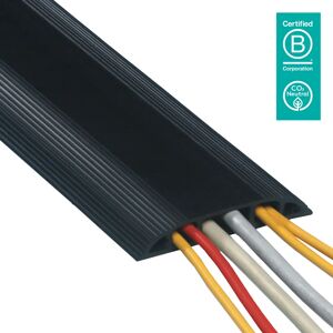 Ochrona kabli Dataflex - Czarna - 3 M - Przewodnik podłogowy Ochrona kabli Dataflex - Czarna - 3 M - Przewodnik podłogowy