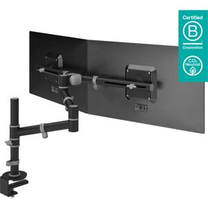 Dataflex Viewgo Dual Monitor Arm - Black - Desk Clamp And Bolt Mount - 27" Dataflex Viewgo Dual Monitor Arm - Black - Desk Clamp And Bolt Mount - 27"