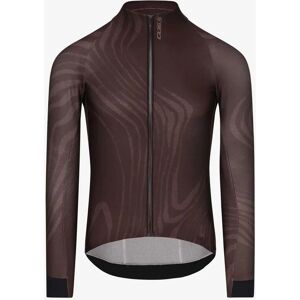 Q36.5 Gregarius Hybrid Dolomites - marrone scuro - M - Maglia Q36.5 Gregarius Hybrid Dolomites - marrone scuro - M - Maglia