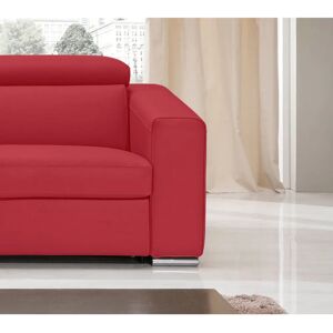 EGOITALIANO Cabiria 2,5-Sitzer Sofa - Leder BULL, rubinrot, 226cm EGOITALIANO Cabiria 2,5-Sitzer Sofa - Leder BULL, rubinrot, 226cm