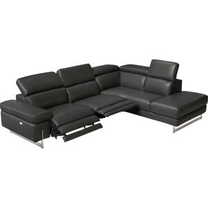 EGOITALIANO Candice Sofa - Echtleder, Relaxfunktion, Schwarz EGOITALIANO Candice Sofa - Echtleder, Relaxfunktion, Schwarz