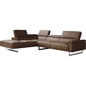 EGOITALIANO Malika Sofa - Linke Ottomane - Echtes Leder EGOITALIANO Malika Sofa - Linke Ottomane - Echtes Leder
