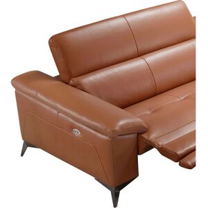 EGOITALIANO Martine Ledersofa - Elektrische Relaxfunktion - Ottomane rechts EGOITALIANO Martine Ledersofa - Elektrische Relaxfunktion - Ottomane rechts