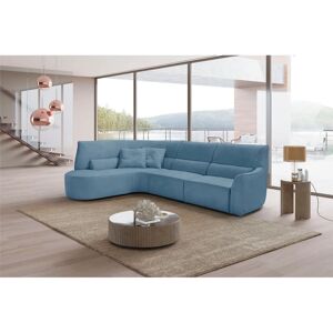 EGOITALIANO Puffy Blau Couch - 330x88x205cm - Modernes Design EGOITALIANO Puffy Blau Couch - 330x88x205cm - Modernes Design