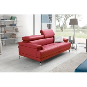 EGOITALIANO Soul 2,5-Sitzer Ledersofa mit Kopfteil - Sofa EGOITALIANO Soul 2,5-Sitzer Ledersofa mit Kopfteil - Sofa