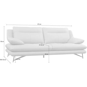 Calia Italia Cezanne Ledersofa 3-Sitzer - Sofa Calia Italia Cezanne Ledersofa 3-Sitzer - Sofa