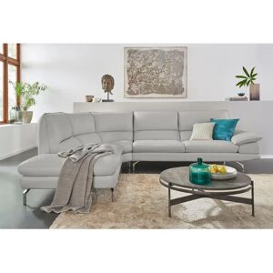 Calia Italia Dave L-Form Sofa - Leder - Grau Calia Italia Dave L-Form Sofa - Leder - Grau