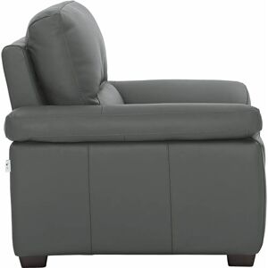 CALIA ITALIA Gaia - Leder, Grau, Lounge Sessel - Ledersessel CALIA ITALIA Gaia - Leder, Grau, Lounge Sessel - Ledersessel