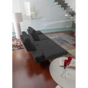 Calia Italia Toby Wing Ledersofa mit Verstellbarem - Sofa Calia Italia Toby Wing Ledersofa mit Verstellbarem - Sofa