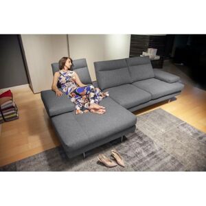 Calia Italia Toby Wing Ecksofa - L-Form, Grau, 278cm Calia Italia Toby Wing Ecksofa - L-Form, Grau, 278cm