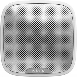 Ajax StreetSiren Draadloze Buitenalarm - Wit Ajax StreetSiren Draadloze Buitenalarm - Wit