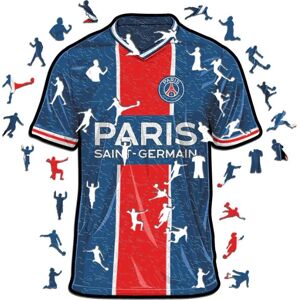 ICONIC Puzzles - PSG FC Jersey Shape Puzzle - Jigsaw Puzzle - Publicité ICONIC Puzzles - PSG FC Jersey Shape Puzzle - Jigsaw Puzzle - Publicité