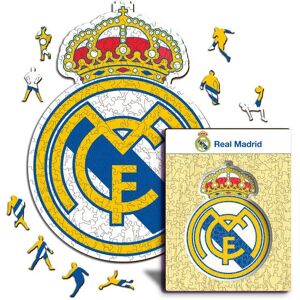 Iconic Puzzles Real Madrid CF Logo Houtpuzzel - 150 stuks - Sport Iconic Puzzles Real Madrid CF Logo Houtpuzzel - 150 stuks - Sport