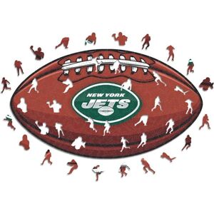 ICONIC Puzzles - New York Jets - Fotbollslogo träpussel - M (270 bitar) - Pussel ICONIC Puzzles - New York Jets - Fotbollslogo träpussel - M (270 bitar) - Pussel