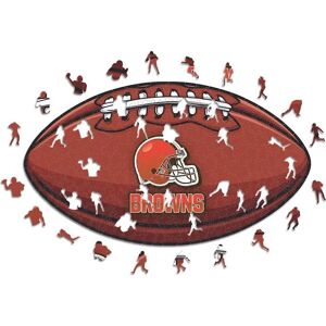 ICONIC Puzzles Cleveland Browns NFL Houten Puzzel - Groot (150 Stuks) ICONIC Puzzles Cleveland Browns NFL Houten Puzzel - Groot (150 Stuks)