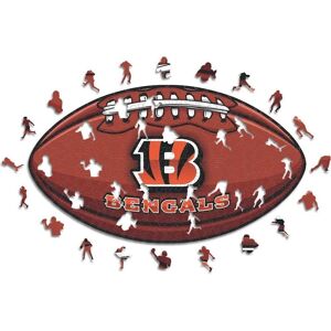 ICONIC NFL Cincinnati Bengals Träpussel - 270 delar - Fotboll med logga ICONIC NFL Cincinnati Bengals Träpussel - 270 delar - Fotboll med logga