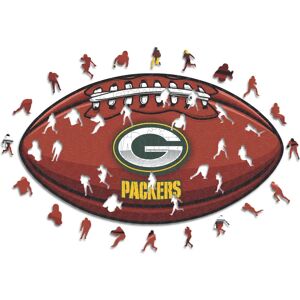 ICONIC Puzzles - Green Bay Packers - Football con Logo - Puzzle in Legno M - Tipo di Puzzle ICONIC Puzzles - Green Bay Packers - Football con Logo - Puzzle in Legno M - Tipo di Puzzle