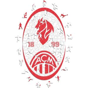Iconic Puzzles AC Milan - Logo Rétro Puzzle 270 pièces - Puzzle - Publicité Iconic Puzzles AC Milan - Logo Rétro Puzzle 270 pièces - Puzzle - Publicité