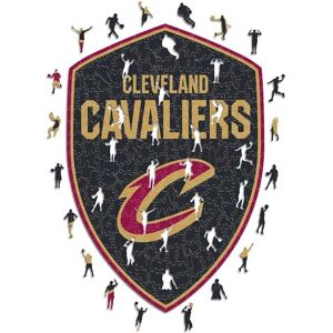 ICONIC Puzzles - Cleveland Cavaliers Logo - Bois de Bouleau Puzzle - Publicité ICONIC Puzzles - Cleveland Cavaliers Logo - Bois de Bouleau Puzzle - Publicité