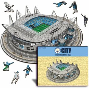 Iconic Puzzles Man City FC - Stade Etihad - Puzzle en Bois S (150 pièces) - Puzzle - Publicité Iconic Puzzles Man City FC - Stade Etihad - Puzzle en Bois S (150 pièces) - Puzzle - Publicité