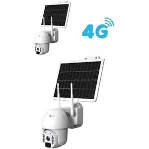 Optex Caméra Dôme Motorisée Solaire 4G - 1080p, Blanc, IP66 - Publicité Optex Caméra Dôme Motorisée Solaire 4G - 1080p, Blanc, IP66 - Publicité