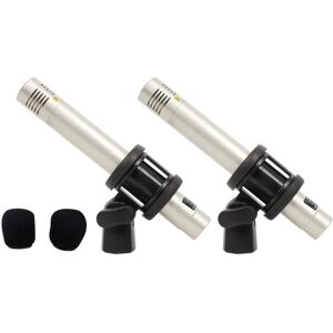 Samson C02 Silver Microphone - Condenser, Small-Diaphragm, Live & Studio Samson C02 Silver Microphone - Condenser, Small-Diaphragm, Live & Studio