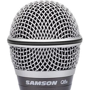 Samson Q8x Microphone - Dynamic Vocal Microphone for Stage and Studio Samson Q8x Microphone - Dynamic Vocal Microphone for Stage and Studio