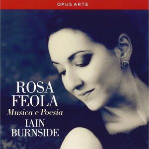 Opus Arte Liszt Feola Burnside - CD de musique - Poésie italienne - Publicité Opus Arte Liszt Feola Burnside - CD de musique - Poésie italienne - Publicité